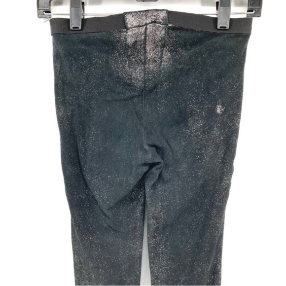 MILLY Shimmer Lambskin Leather
Raw Hem Pants - Picture 4 of 10